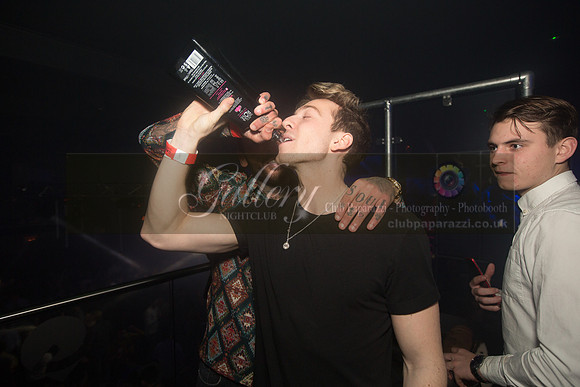 Pete Wicks and Sam Thompson having a fun night out at Gallery Club in Kent