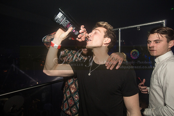 Pete Wicks and Sam Thompson having a fun night out at Gallery Club in Kent