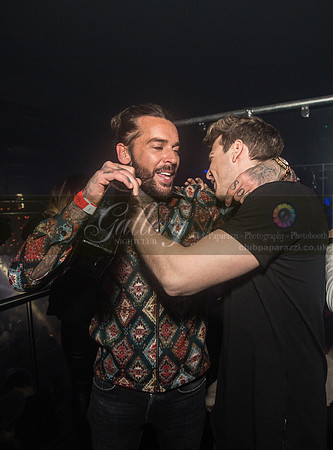 Pete Wicks and Sam Thompson having a fun night out at Gallery Club in Kent