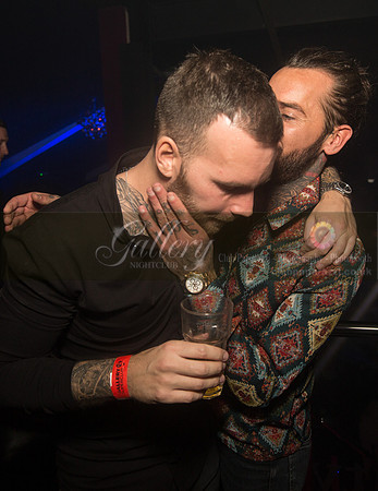 Pete Wicks and Sam Thompson having a fun night out at Gallery Club in Kent